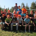 Nuorten eräleirillä Livon koululla pystyy suorittamaan metsästäjätutkinnon. Kuva: Minna Perttu