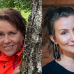 Ritva Pihlajan ja Nea Kukkosen kasvokuvat.