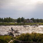 Koski Tornion maisemassa.