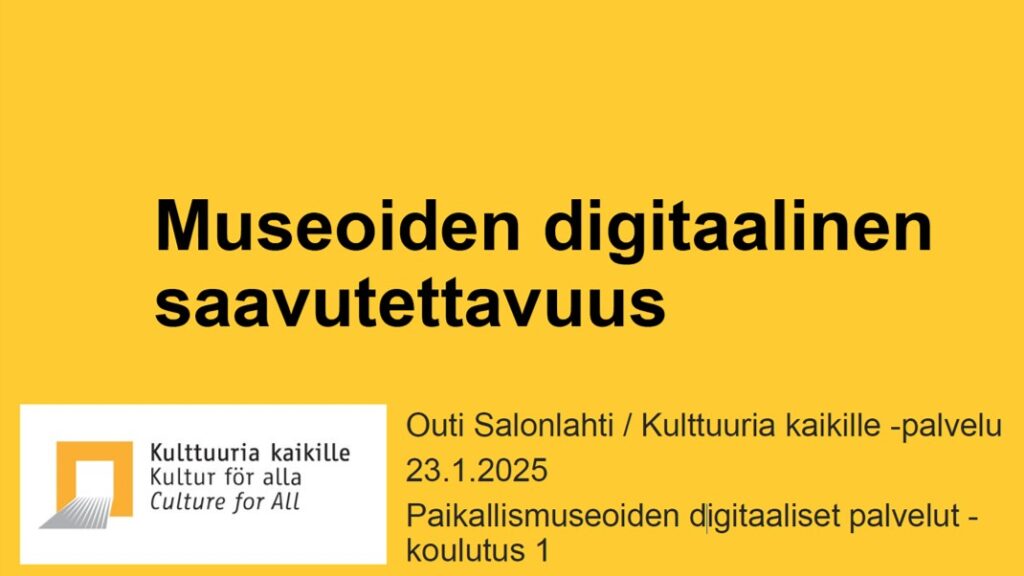 esityksen aloituskuva, tekstiä